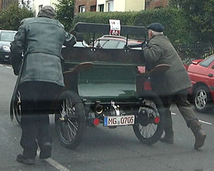 Entry 086: De Dion Bouton, 1901, 4.5 HP, entrant: Werner Brungs